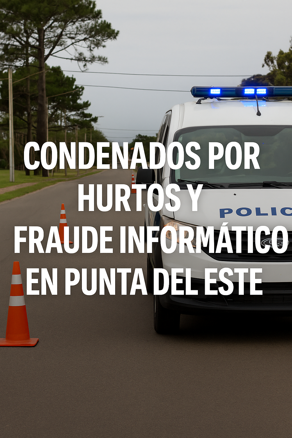 Operativo policial por hurtos y fraude informático en Punta del Este