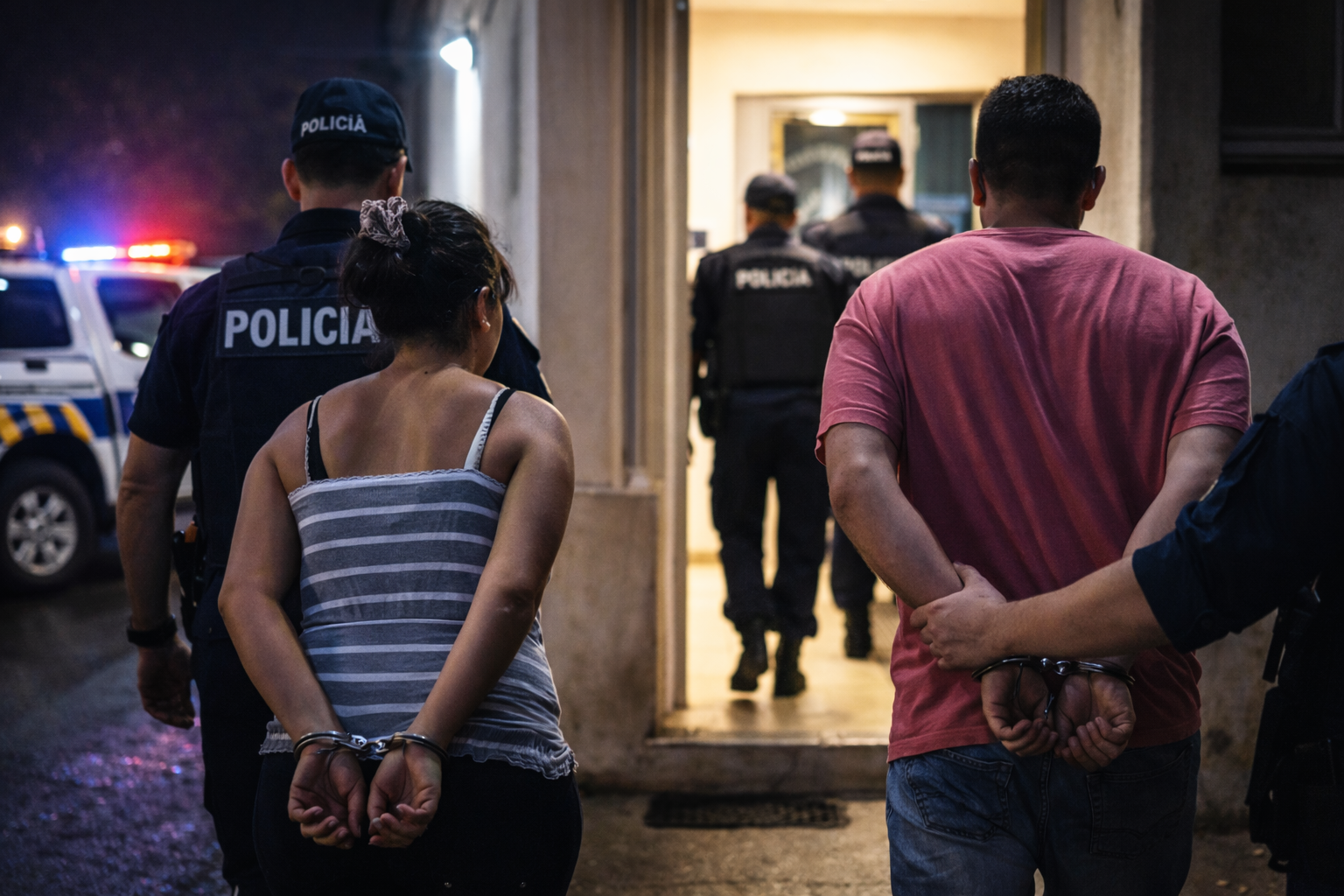 Patrullero policial en Maldonado (imagen ilustrativa)