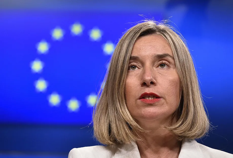 Federica Mogherini.JOHN THYSAFP