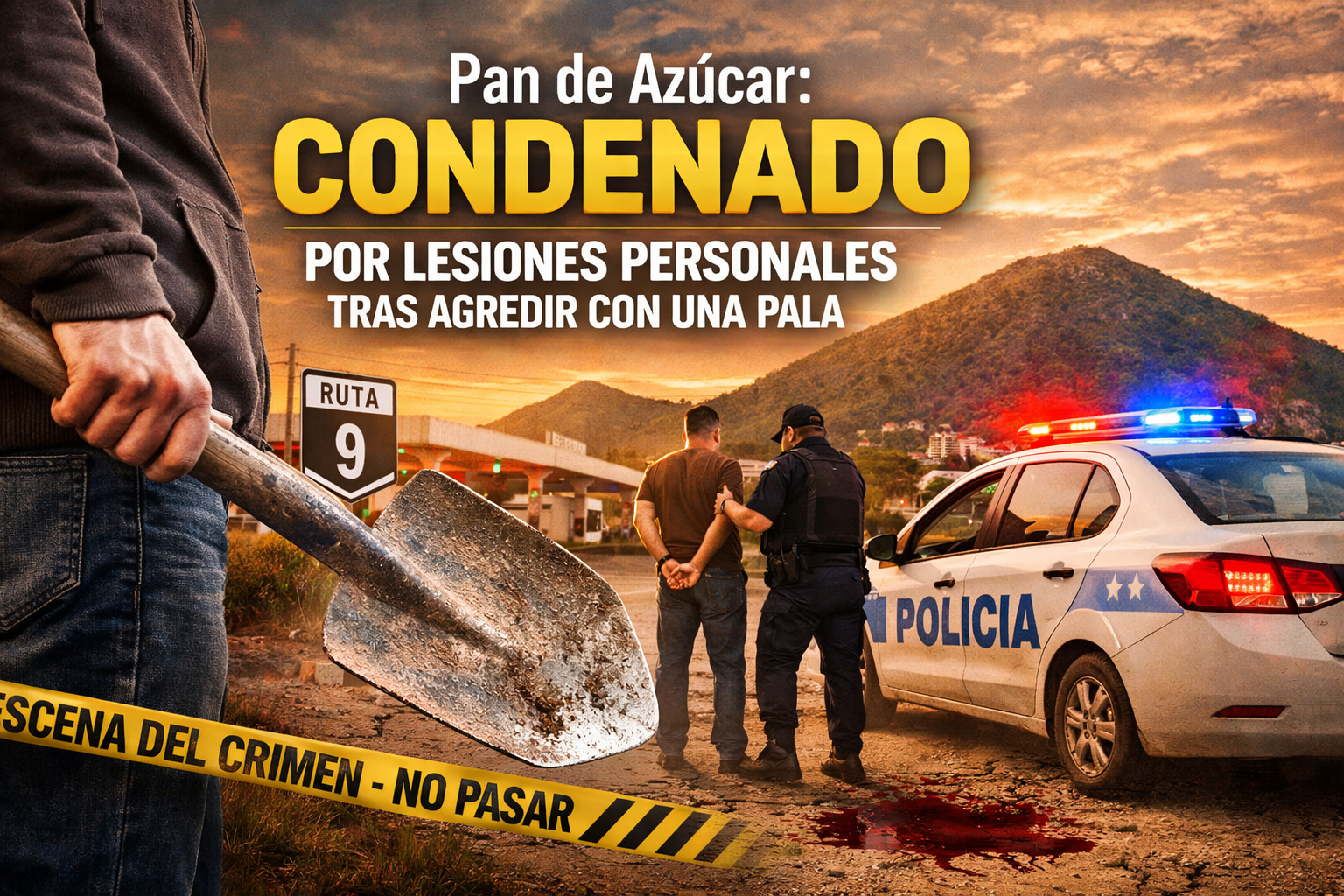 Imagen ilustrativa: condenado por lesiones personales en Pan de Azúcar