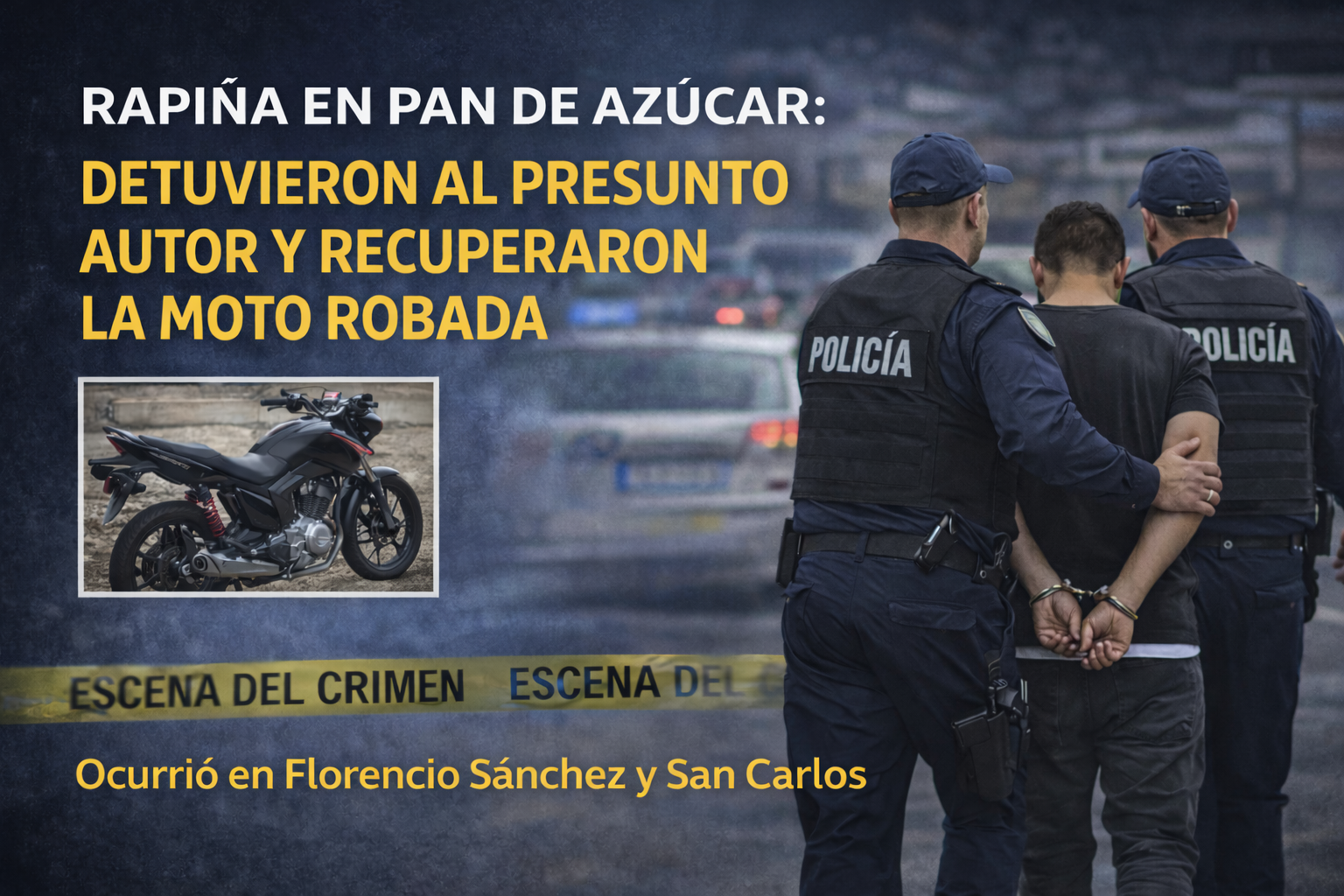 rapiña en Pan de Azúcar