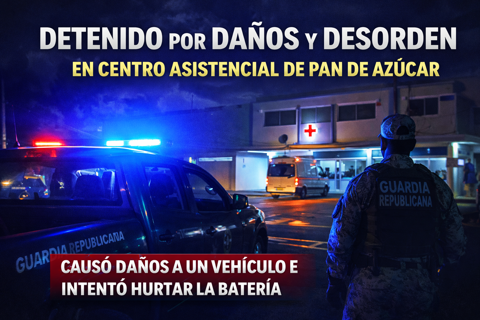 Imagen ilustrativa de un operativo policial en Pan de Azúcar