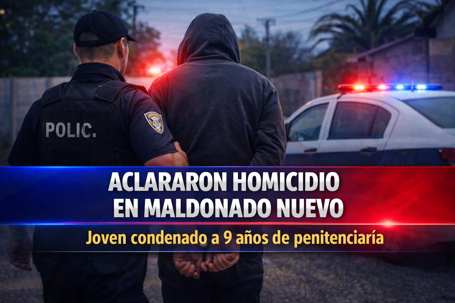 Aclararon homicidio en Maldonado Nuevo: joven condenado a 9 años de penitenciaría (imagen ilustrativa)