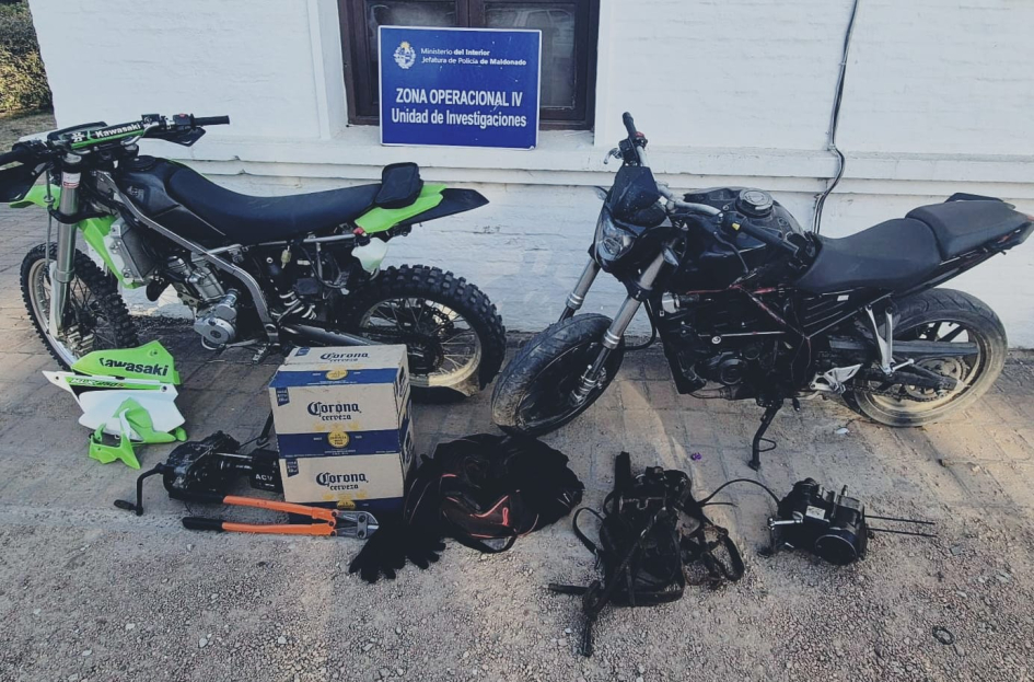 procedimiento policial por hurto en Manantiales