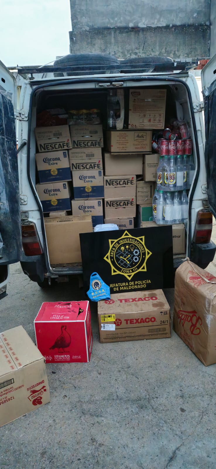 control de la Guarda Rural en Ruta 39 por infracción aduanera