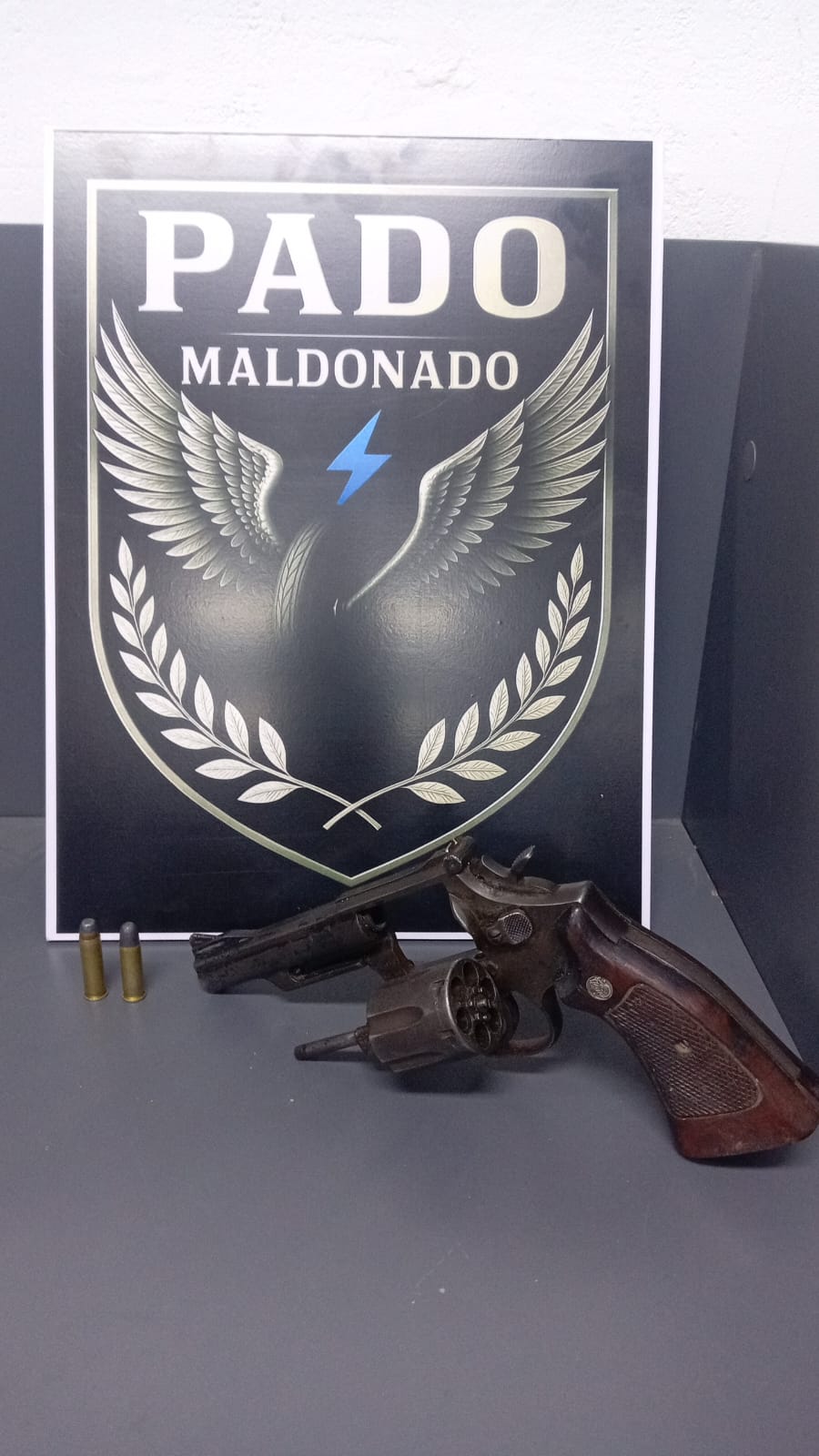 detenido con arma en barrio Kennedy, Maldonado