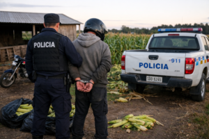 San Carlos: condenado por tres hurtos en un establecimiento rural de Camino Paso Cantera