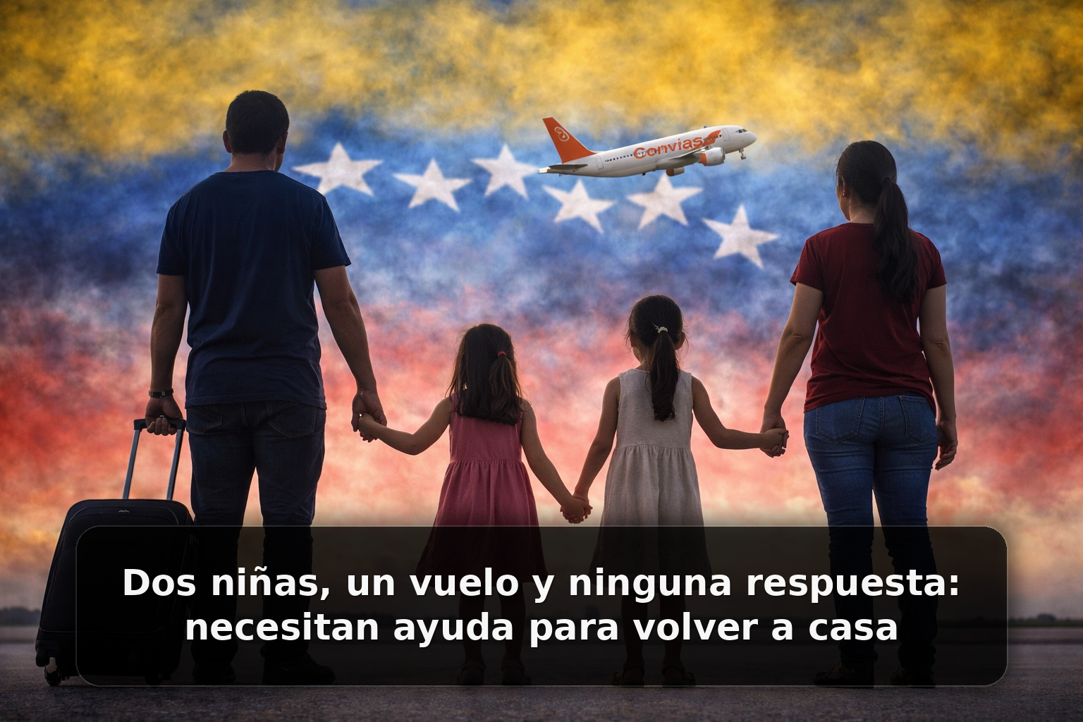 Familia venezolana en Uruguay pide ayuda para obtener salvoconducto y regresar a Venezuela