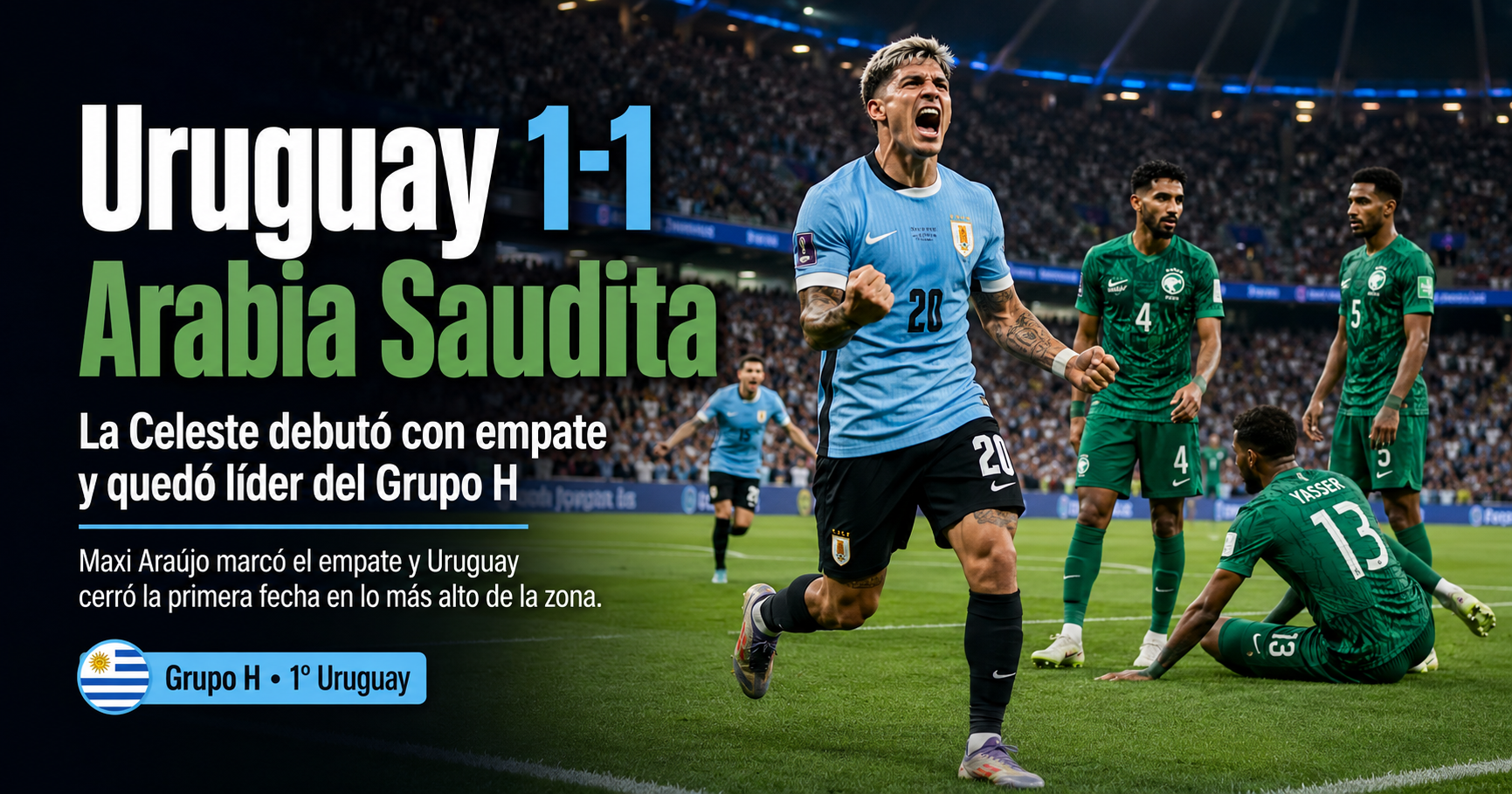 imagen ilustrativa selección Uruguaya