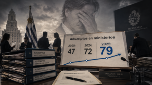 El gabinete de Orsi cerró 2025 con 79 adscriptos: subió la cantidad de cargos de confianza en los ministerios