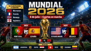 Mundial 2026: así está el torneo al 6 de julio, con cuartos en marcha y dos cruces clave por jugar