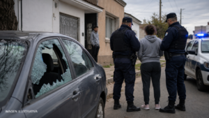 Condenada por amenazar con un cuchillo y dañar un vehículo en San Carlos