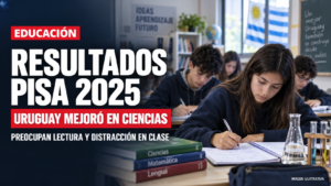 PISA 2025 en Uruguay: mejora histórica en ciencias, caída en lectura y estabilidad en matemática