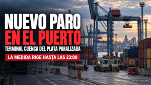 Paro sorpresa en Terminal Cuenca del Plata paralizó la operativa hasta las 23:00