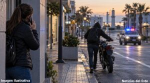 Policía fuera de servicio vio a un joven llevando una moto y descubrieron que acababa de ser hurtada en Maldonado